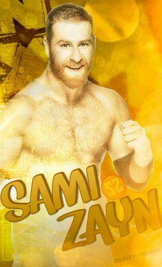 Sami Zayn Fan Art By Dmitrykozin99