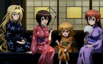 Traditional Japanese Dinner Sekirei Wallpaper