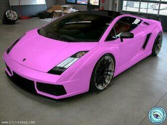 Pink Car Wallpaper