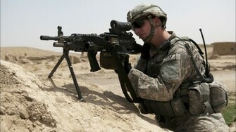 Machine Gun Wallpaper Guns Army Military