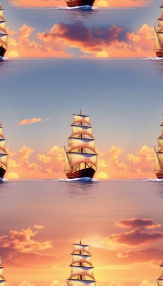 Clipper Ship Wallpaper