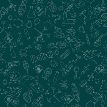 Seamless Background With Hand Drawn Icons On The