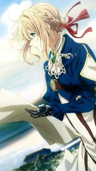 iPhone Anime Violet Evergarden Wallpaper Id