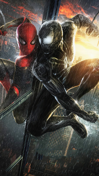 Spider Man Venom Symbiote 4k Wallpaper