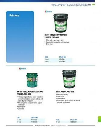 Sherwin Williams Canada Catalogue Coatings Supplies