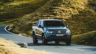 Volkswagen Amarok Black Edition Uk Spec Front Three