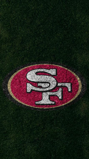 San Francisco 49ers Mobile Turf Logo Wallpaper