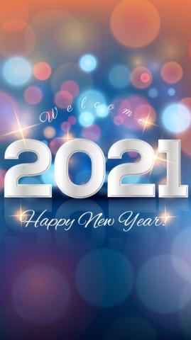 New Year Wallpaper And Image For iPhone X iPad