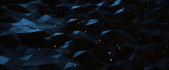 Polygon Art Geometry Blue Abstract 4k HD Wallpaper Image Photos