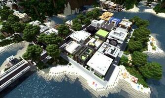 Modern Neighborhood On World Of Keralis Minecraft Map Casas