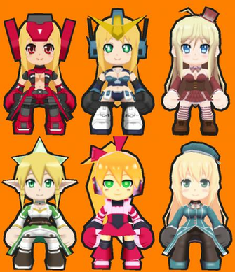 Ga2 Blonde Character Skins By Bryanz09