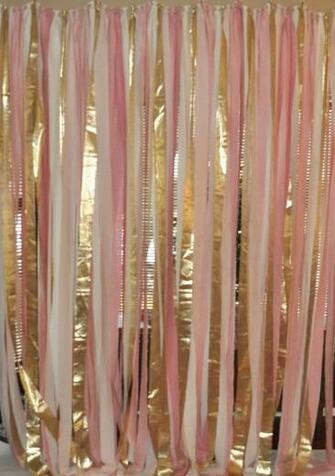 Decor Photobooth Backdrop Blush Pink And Gold Backdrops