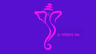 Om Shree Ganesh Desktop Wallpaper HD Rocks