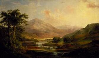 Landscape Paint Wallpaper For Computer With