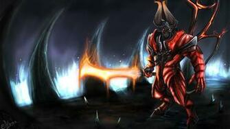 Doom Bringer Lucifer Dota Game HD Wallpaper Image Picture