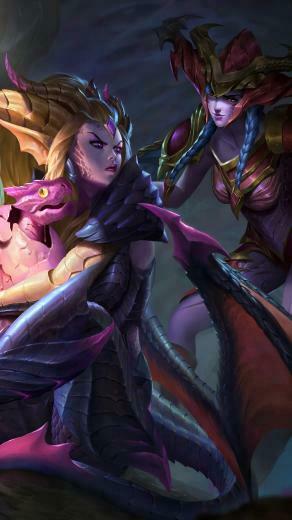 Zyra Shyvana Lol iPhone 6s HD Wallpaper Image