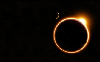 Moon Eclipse Space Wallpaper HD Girls