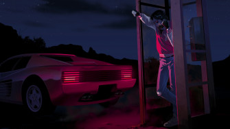 Nightcall Wallpaper Pc Anime Art Beautiful