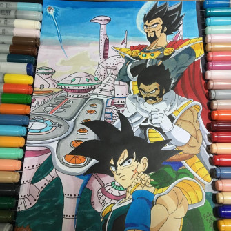 Bailey Pyke A Drawing Of Dragon Ball Super Broly Wallpaper Go
