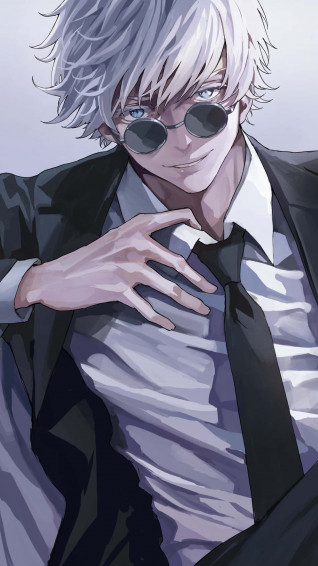 Anime White Wallpaper