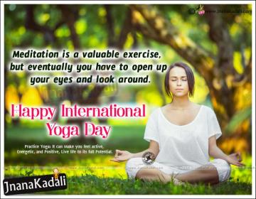 Happy International Yoga Day Quotations Pictures Jnana
