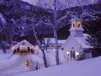 Christmas Scene Wallpaper
