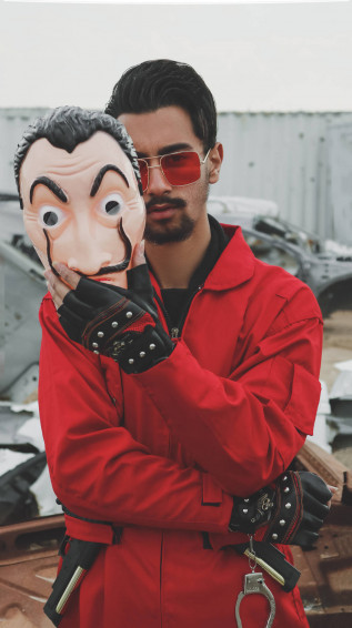 Top Money Heist Mask Wallpaper Full HD 4k To Use