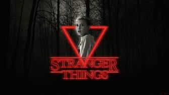 Stranger Things Eleven Neon Poster Full HD Wallpaper
