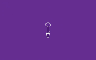 Aesthetic Purple Minimalist Wallpaper