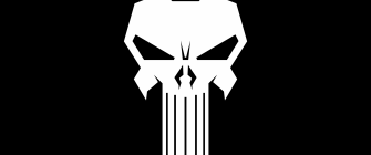The Punisher Logo Wallpaper 4k Black Amoled 5k 8k