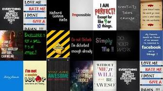 iPhone 4s Signs Sayings Wallpaper Pack