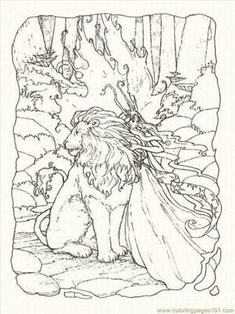 Advanced Coloring S For Adults Fantasy