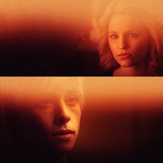 Mitch Hewer And Dianna Agron By Karakyoumaou