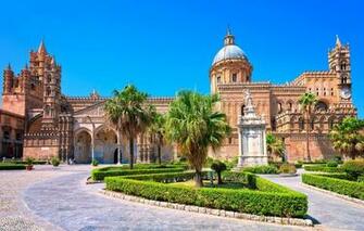 Wallpaper The City Italy Sicily Palermo Cathedral Of