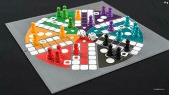The Board Game Of Ludo Wallpaper