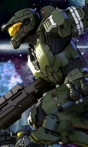 Bigger Halo Live Wallpaper For Android Screenshot