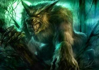 Powerful Image Of A Werewolf Hunting In Deep Woods Chrisscalf