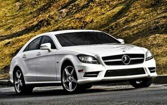 Wallpaper Mercedes Cls Amg White Desktop
