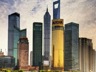 Shanghai Skyline Wallpaper Picswallpaper