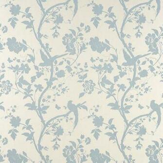 Decorating Wallpaper Oriental Garden Duck Egg Floral
