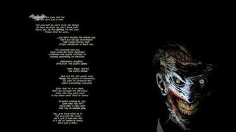 Joker Batman Quote Wallpaper 4k