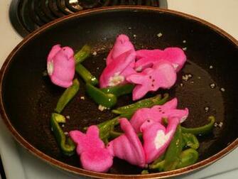 Peeps Peppers Stir Fry Marshmallow Wallpaper