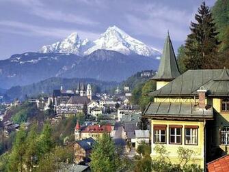 Bertesgarten And Mount Watzmann Germany Jpg