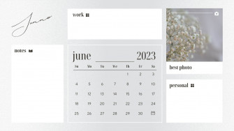 Custom Desktop Organizer Wallpaper Templates