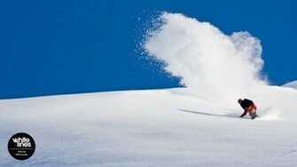 Snowboard Wallpaper Scotty Lago Kicks Up A Rooster Tail In Alaska