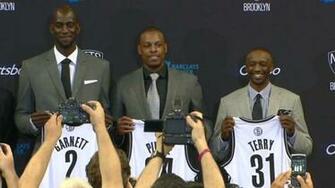 Brooklyn Nets Paul Pierce Wallpaper Introduce Garnett
