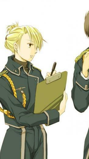 Riza Hawkeye Roy Mustang Simple Background Wallpaper
