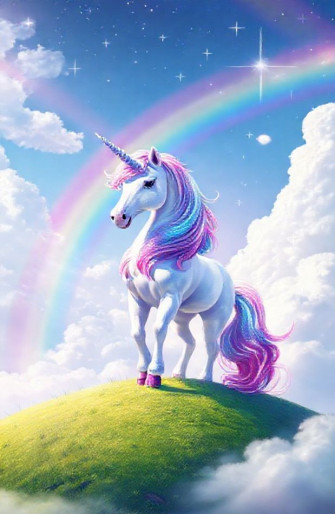 Unicorn Rainbow Wallpaper