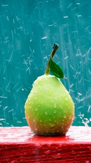 Raindrops Under iPhone Wallpaper HD For