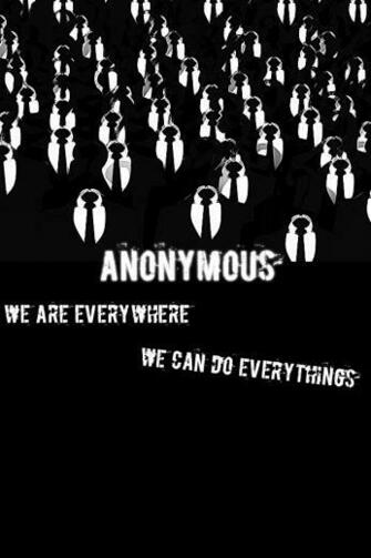 iPhone Wallpaper Anonymous